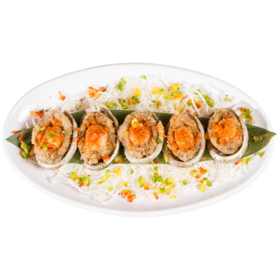 Fried Abalone with Salt