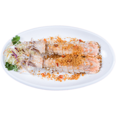 Mantis Shrimp with Salt and Pepper