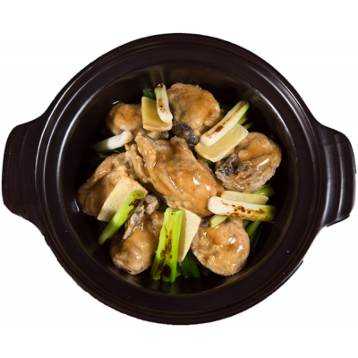 Braised Oyster with Ginger and Onion